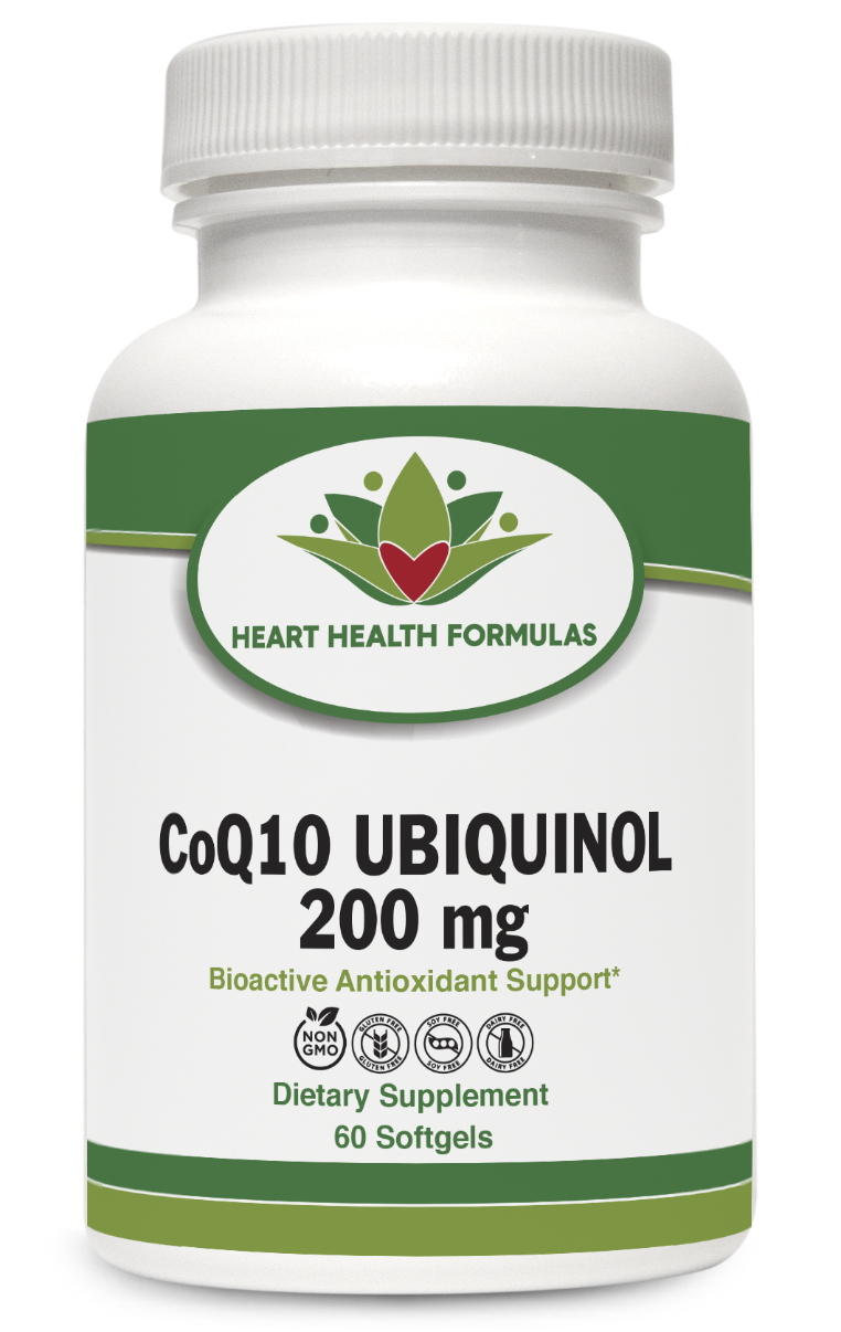 Heart Health Formulas CoQ10 Ubiquinol 200mg