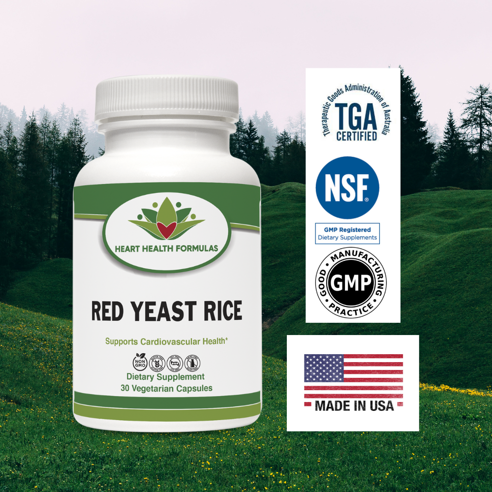 Heart Health Formulas Red Yeast Rice Dietary Supplement